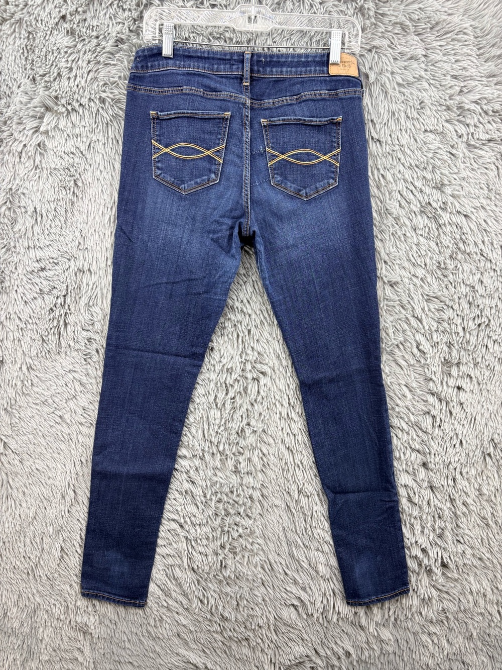 Abercrombie & Fitch Jeans Womens 10 Blue Skinny Y2K Medium Wash Mid Rise